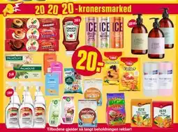 Europris 20-kronersmarked tilbud