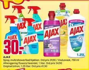 Europris AJAX tilbud