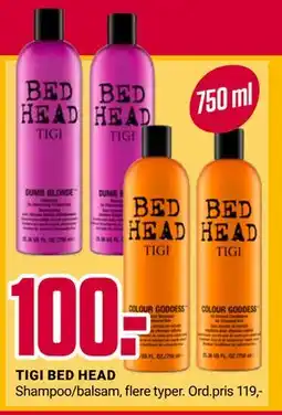 Europris TIGI BED HEAD tilbud