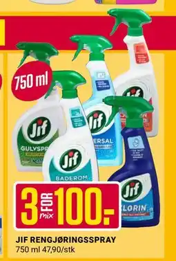 Europris JIF RENGJØRINGSSPRAY tilbud