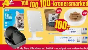 Europris 100-kronersmarked tilbud
