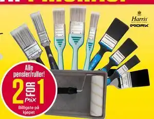 Europris Alle pensler/ruller! tilbud