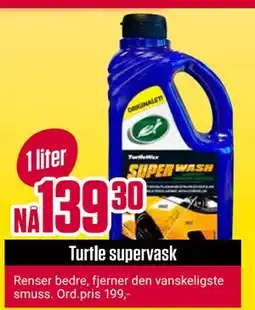Europris Turtle supervask tilbud