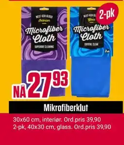 Europris Mikrofiberklut tilbud