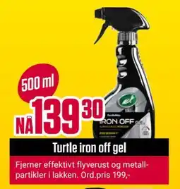 Europris Turtle iron off gel tilbud