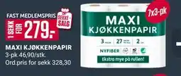 Europris MAXI KJØKKENPAPIR tilbud
