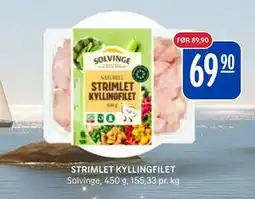 Rema 1000 STRIMLET KYLLINGFILET tilbud