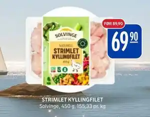 Rema 1000 STRIMLET KYLLINGFILET tilbud
