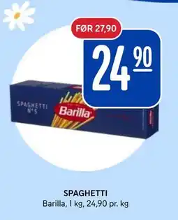 Rema 1000 SPAGHETTI tilbud