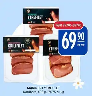 Rema 1000 MARINERT YTREFILET tilbud
