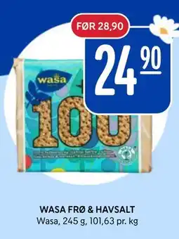 Rema 1000 WASA FRØ & HAVSALT tilbud