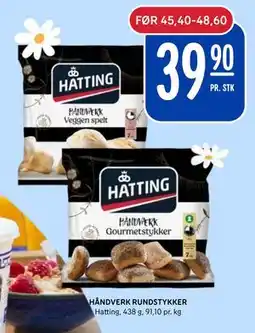 Rema 1000 HÅNDVERK RUNDSTYKKER tilbud