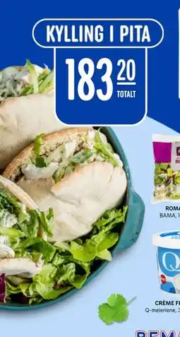 Rema 1000 Kylling I Pita tilbud