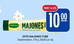 Rema 1000 EKTE MAJONES TUBE tilbud