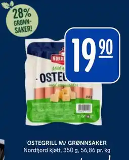 Rema 1000 OSTEGRILL M/ GRØNNSAKER tilbud