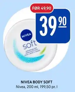 Rema 1000 NIVEA BODY SOFT tilbud