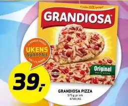 Bunnpris GRANDIOSA PIZZA tilbud