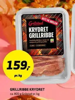 Bunnpris GRILLRIBBE KRYDRET tilbud
