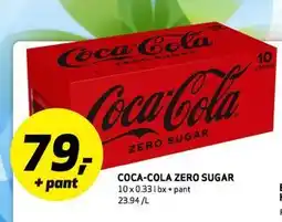 Bunnpris COCA-COLA ZEROSUGAR tilbud