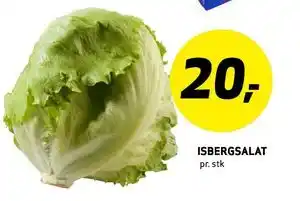 Bunnpris ISBERGSALAT tilbud