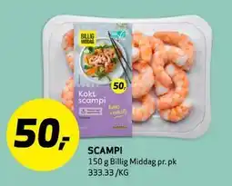 Bunnpris SCAMPI tilbud