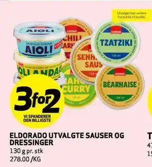 Bunnpris ELDORADO UTVALGTE SAUSER OG DRESSINGER tilbud