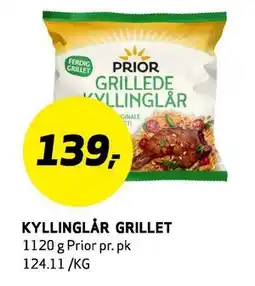 Bunnpris KYLLINGLÅR GRILLET tilbud