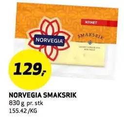 Bunnpris NORVEGIA SMAKSRIK tilbud