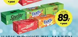 Bunnpris 10x0,33L fra Coca-Cola tilbud