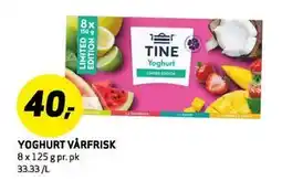 Bunnpris YOGHURT VÅRFRISK tilbud