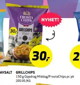 Bunnpris GRILLCHIPS tilbud