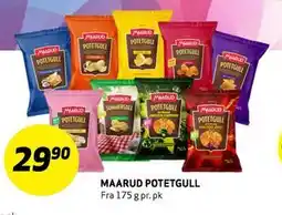Bunnpris Maaurd Potetgull tilbud