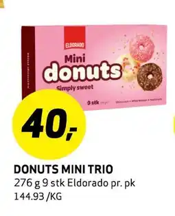 Bunnpris DONUTS MINI TRIO tilbud
