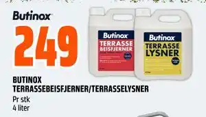 Obs Bygg BUTINOX TERRASSEBEISFJERNER/TERRASSELYSNER tilbud