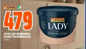Obs Bygg JOTUN LADY WONDERWALL 05/MATT INTERIØRMALING tilbud