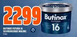 Obs Bygg BUTINOX FUTURA 16 SELVRENSENDE MALING tilbud