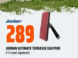 Obs Bygg JORDAN ULTIMATE TERRASSE EASYPAD tilbud
