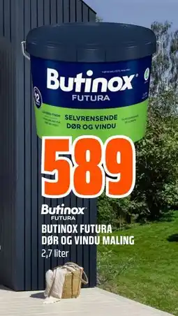 Obs Bygg BUTINOX FUTURA DØR OG VINDU MALING tilbud