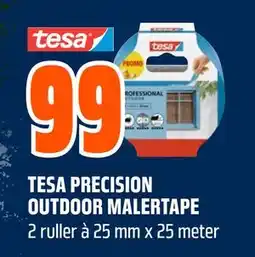 Obs Bygg TESA PRECISION OUTDOOR MALERTAPE tilbud