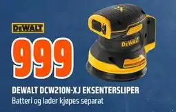 Obs Bygg DEWALT DCW210N-XJ EKSENTERSLIPER tilbud