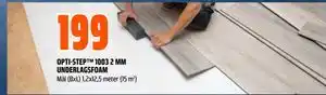 Obs Bygg OPTI-STEP 1003 2 MM UNDERLAGSFOAM tilbud