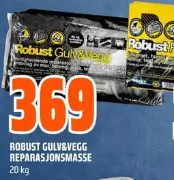 Obs Bygg ROBUST GULV&VEGG REPARASJONSMASSE tilbud