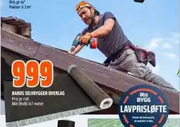 Obs Bygg BAROS SELVBYGGER OVERLAG tilbud