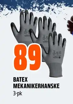 Obs Bygg BATEX MEKANIKERHANSKE tilbud