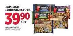 Jacobs OVNSBAKTE GRØNNSAKER, FRIES tilbud