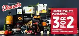 Jacobs JACOBS UTVALGTE PLUKK&MIKS tilbud