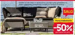 Rusta Porto møbelserie tilbud