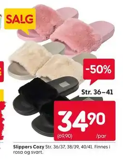 Rusta Slippers Cozy tilbud