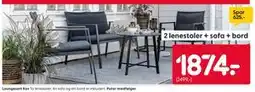 Rusta Loungesett Kos tilbud