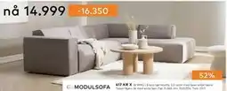 Skeidar Enjoy hjørnesofa tilbud